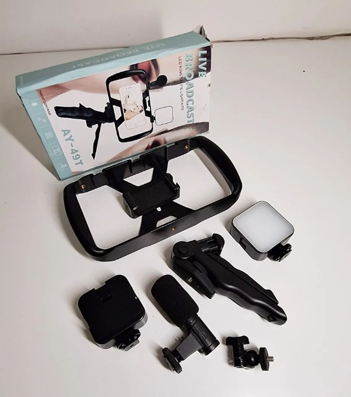 Kit Gaiola Gravação e Fotografia com Celular