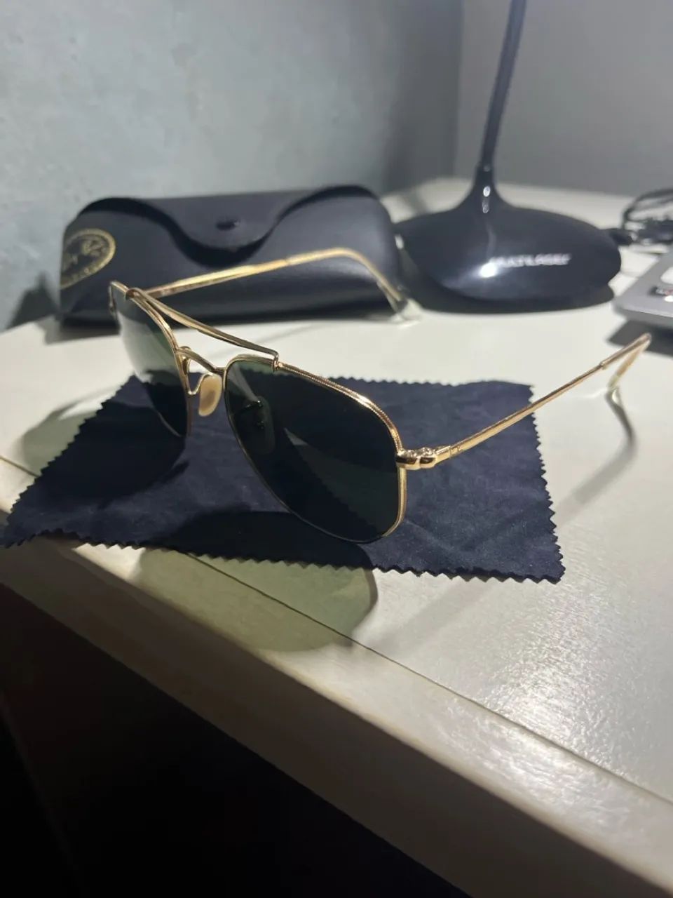 Óculos de Sol Ray-Ban Masculino- Marshal- Original  - Foto 5