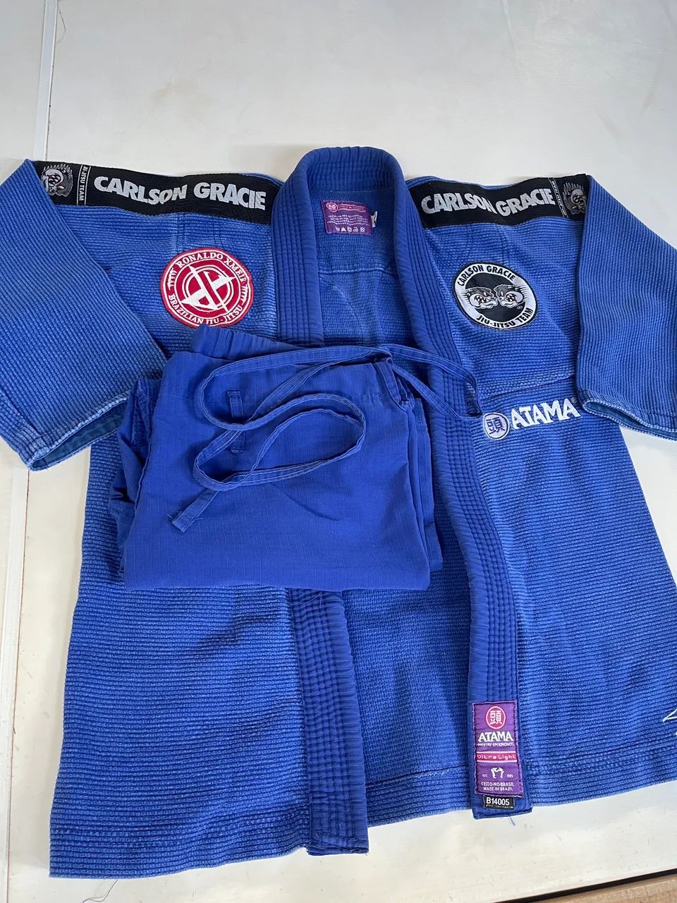 kimono atama ultralight a0 usado jiu jitsu