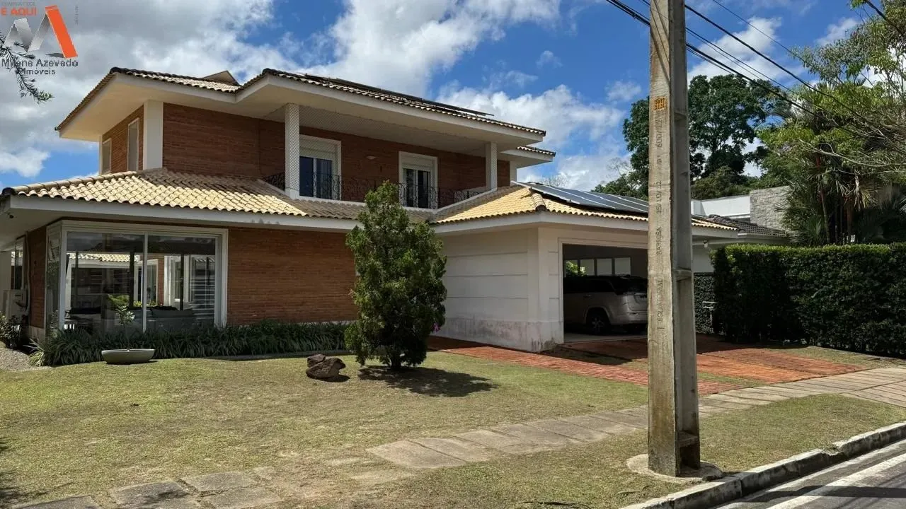 -COP 30 - CASA DE 2 PAVIMENTOS COM 4 SUÍTES + GABINETE NO CONDOMÍNIO ÁGUA CRISTAL! -ÁREA P
