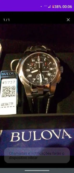 Relógio Bulova Ocutron (NOVO)
