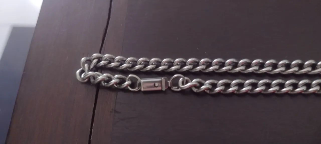 Cordão de aço escovado - usado - Foto 4
