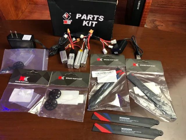 Helicóptero por controle remoto XK - K130 completo - Foto 6