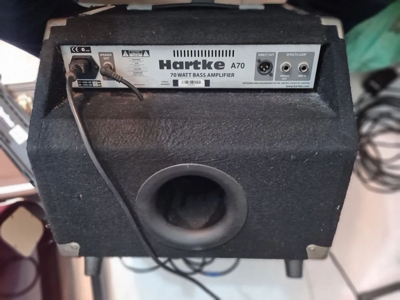 Amplificador Hartke A70 para Baixo - Foto 4