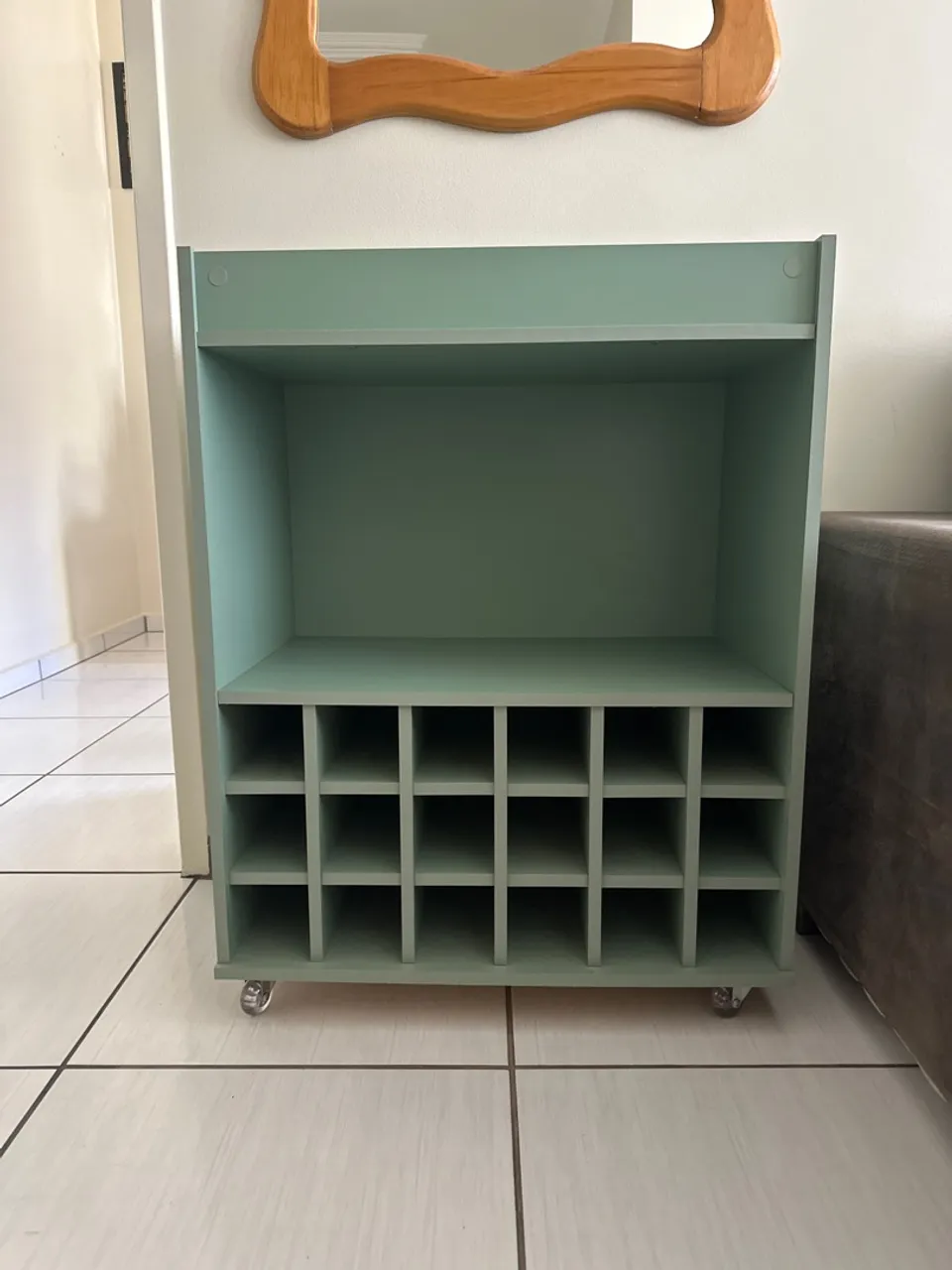 Barzinho com rodinhas - Verde