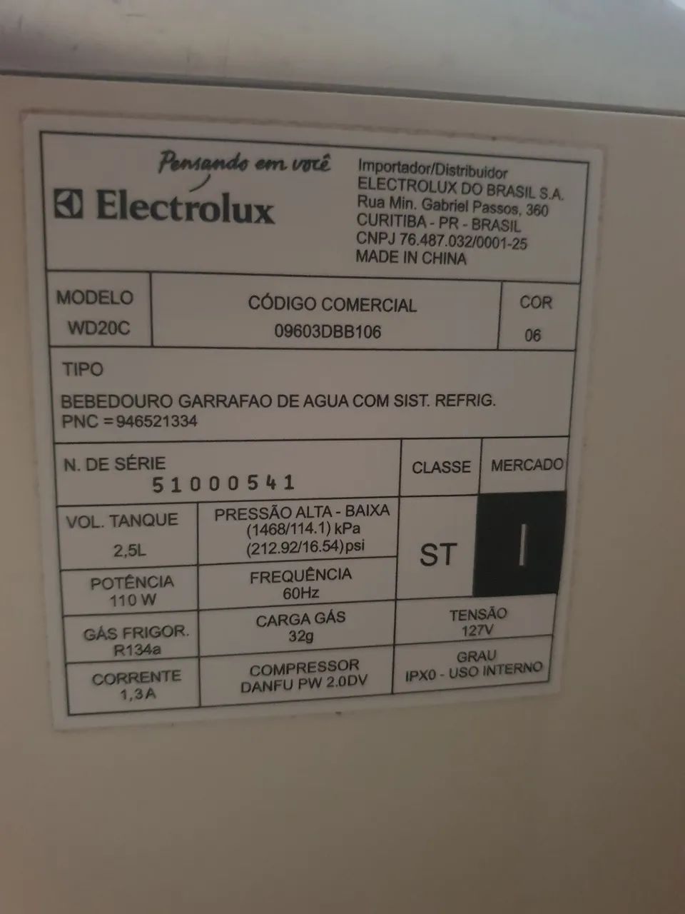 Bebedouro Aqua Electrolux 127v - Foto 3