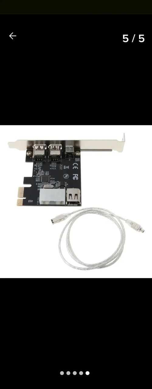Interface + Placa FW! Interface M-Audio Audiophile FireWire + Placa PCI-e Firewire - Foto 4