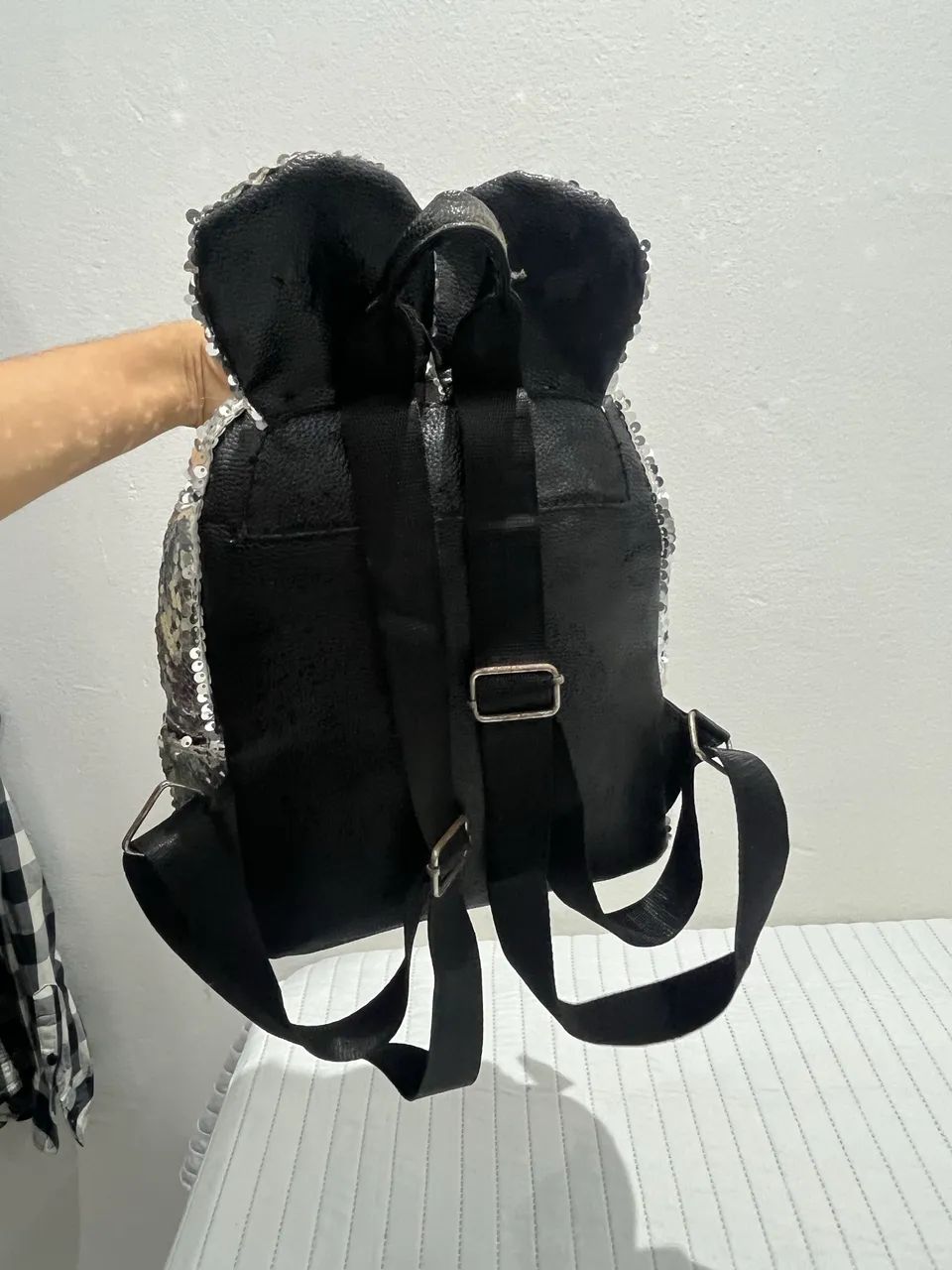 Bolsa prata do Mickey - Foto 2