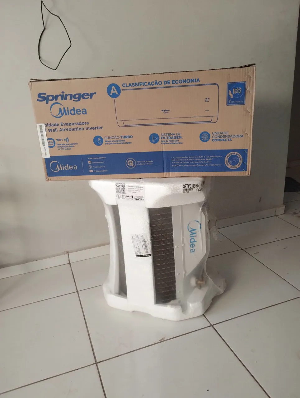 Ar Condicionado Springer Midea Wall AirVolution Inverter