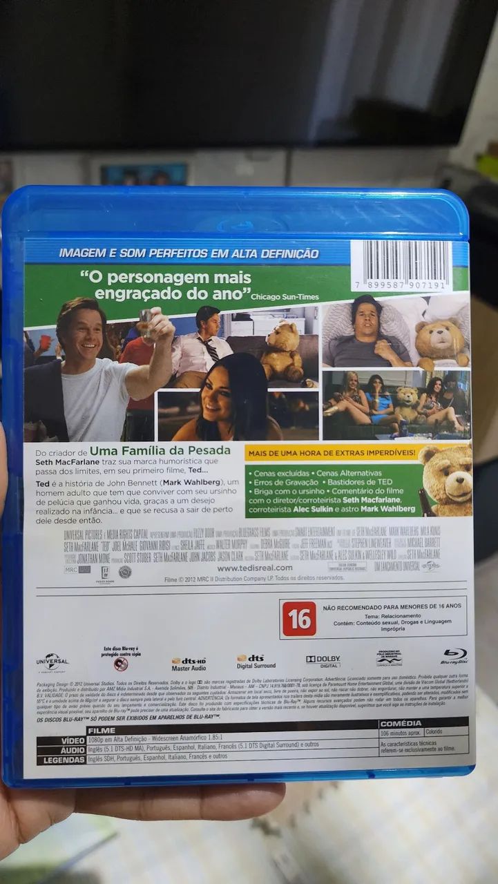 Blu-ray Ted Semi Novo - Foto 2
