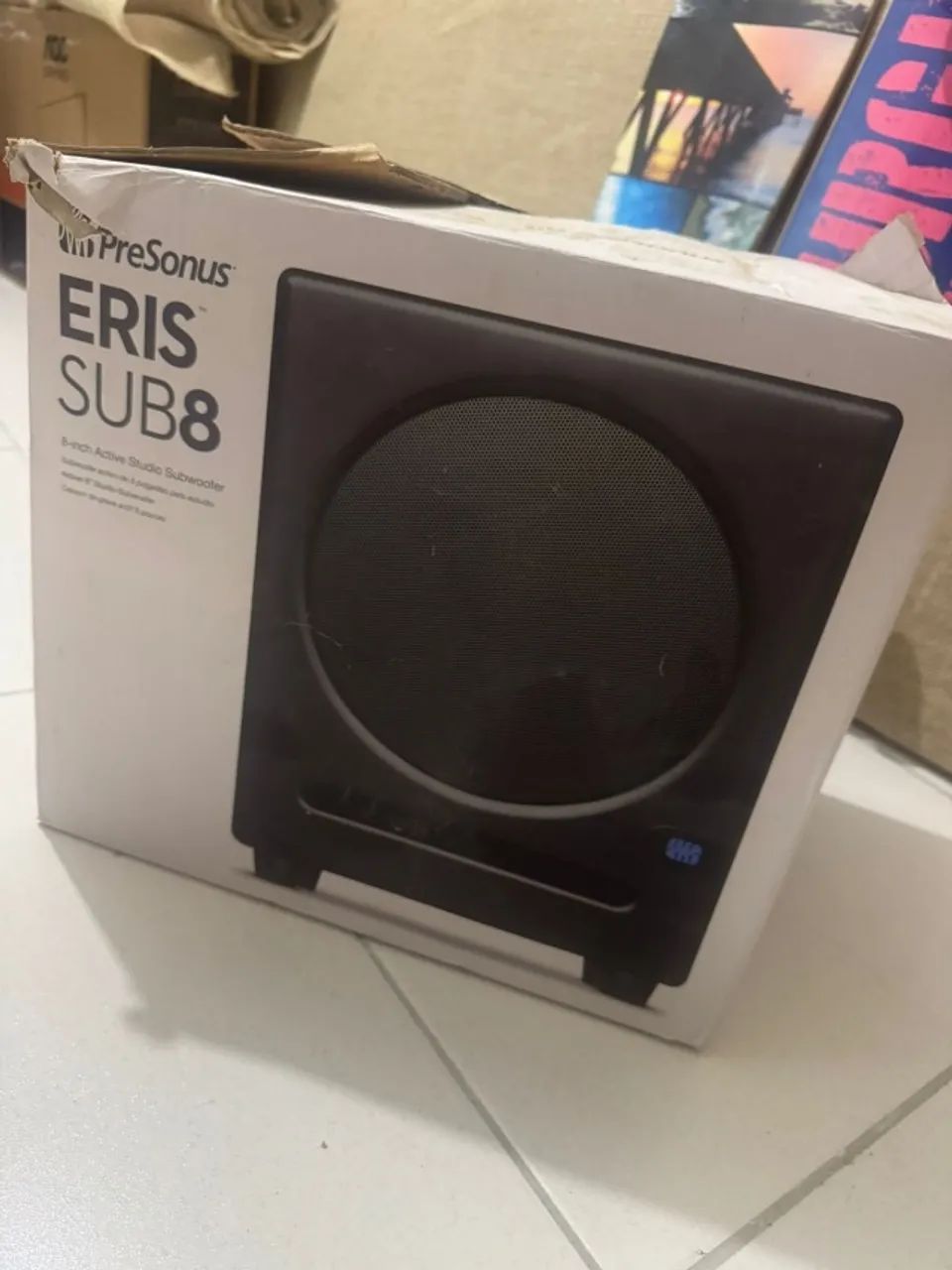 Sub Presonus Eris 8 - Usado apenas em Studio, grave poderoso