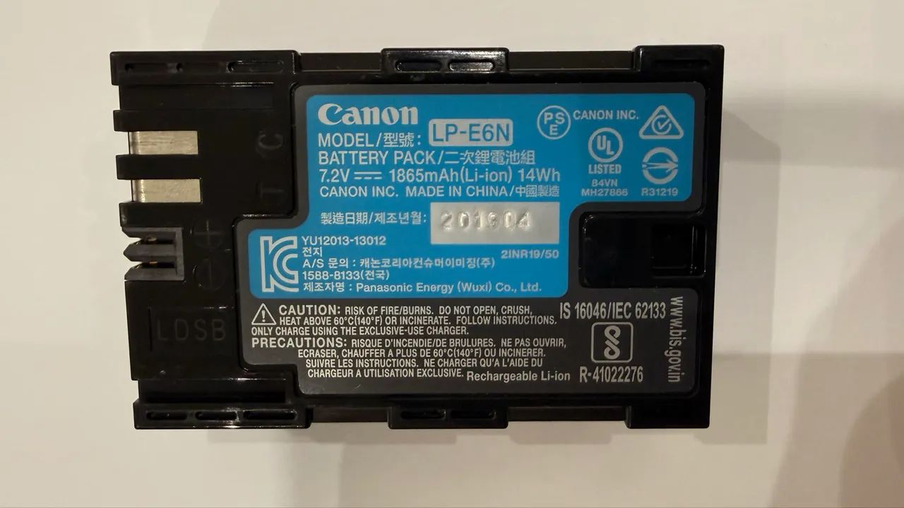 Bateria Canon LP-E6N Original. - Foto 3