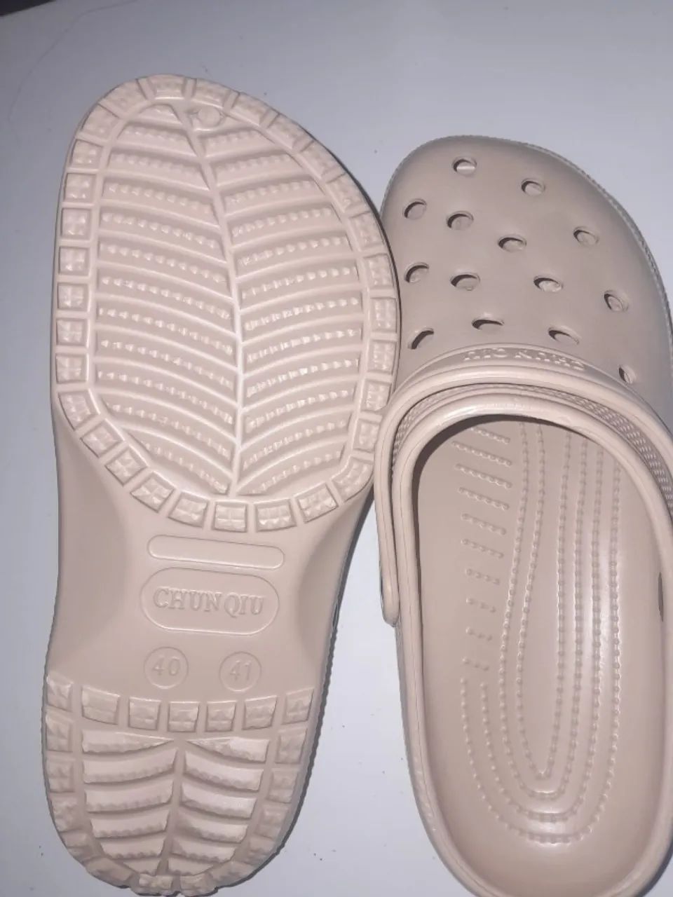 Babucha na cor creme número 40/41 - Foto 4