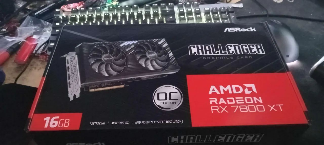 Placa de vídeo AMD RX 7800 XT