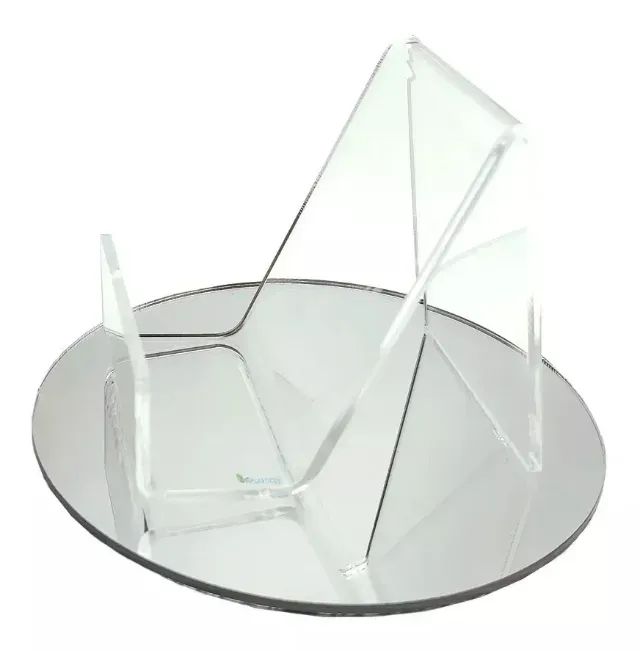 Expositor De Celular Em Acrílico Cristal Virgem 5 Unidades - Foto 3