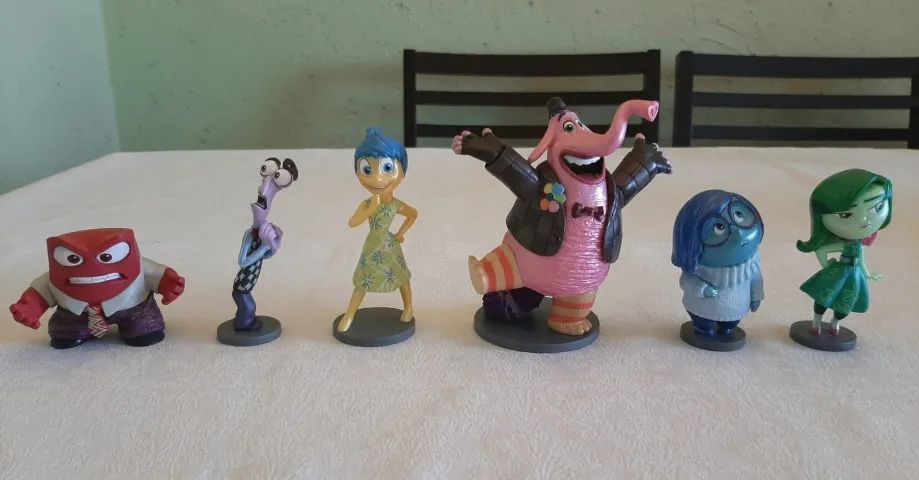 Playset Divertidamente 6 peças