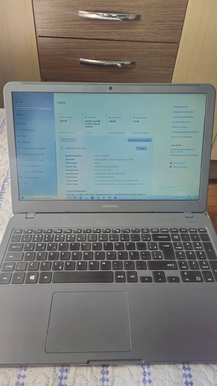 Notebook Intel Core i3, SSD, 4GB Ram - Foto 4