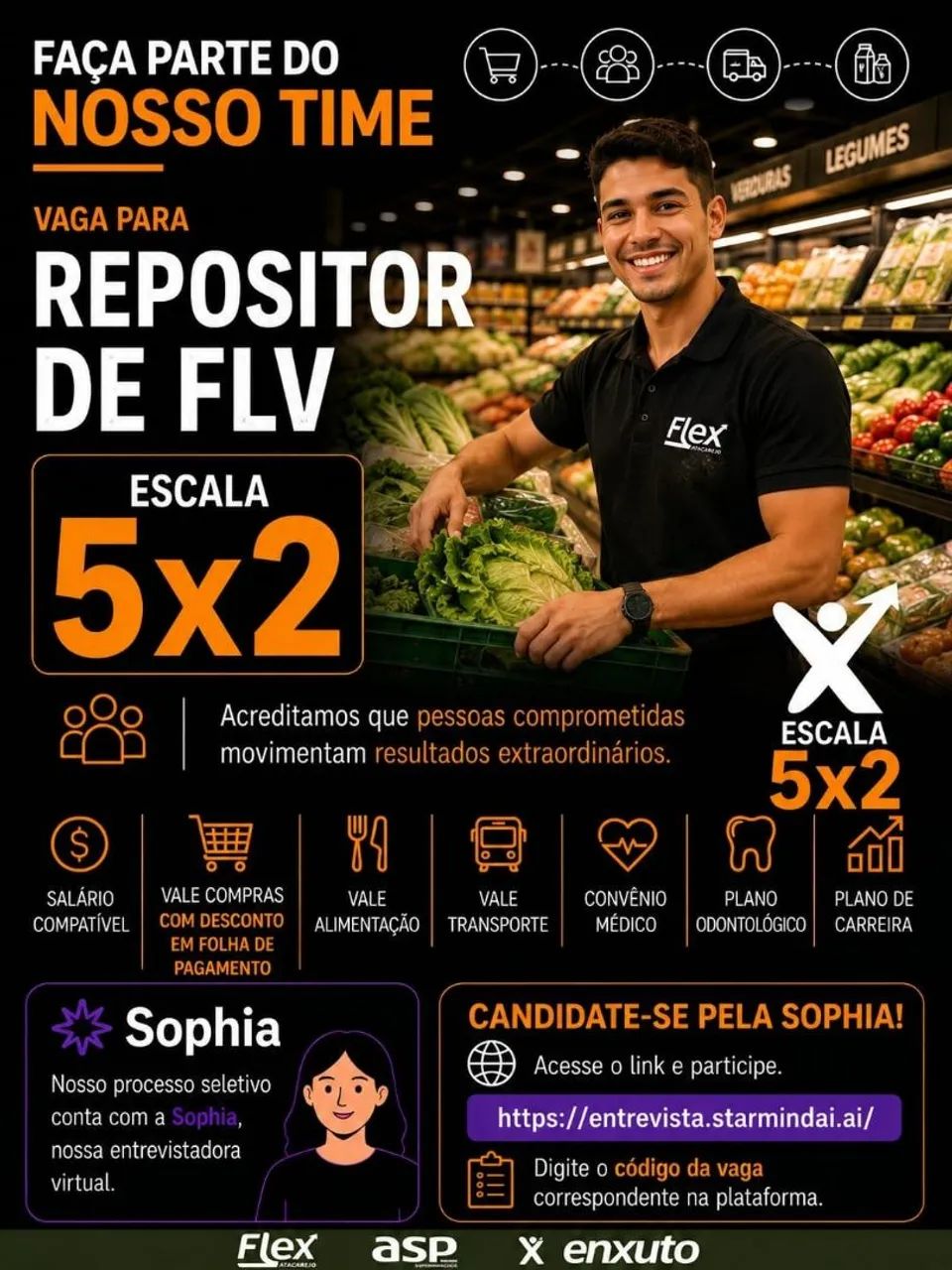 Vagas Disponíveis Flex Atacarejo  - Foto 2