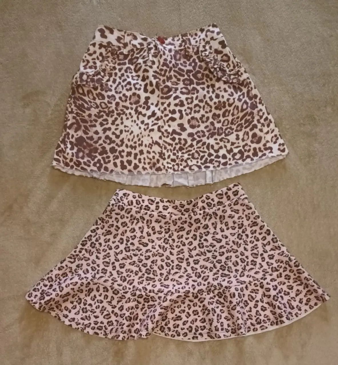 Saias femininas infantis 