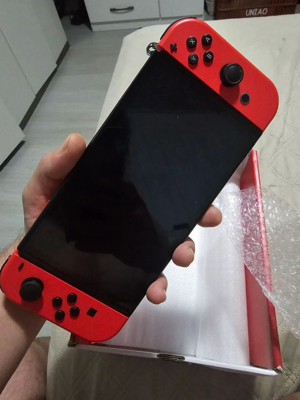 Nintendo Switch Mario Version Red - Foto 2