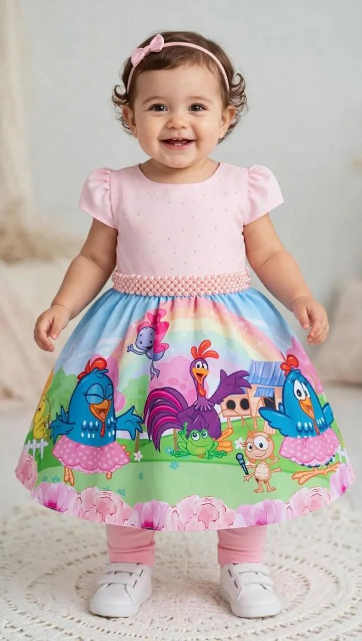 Vendo 2 vestidos infantis nunca usado 