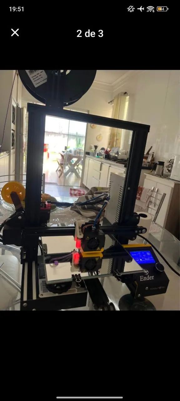 Impressora 3D Creality Ender 3 - Com ou sem Upgrades! - Foto 2