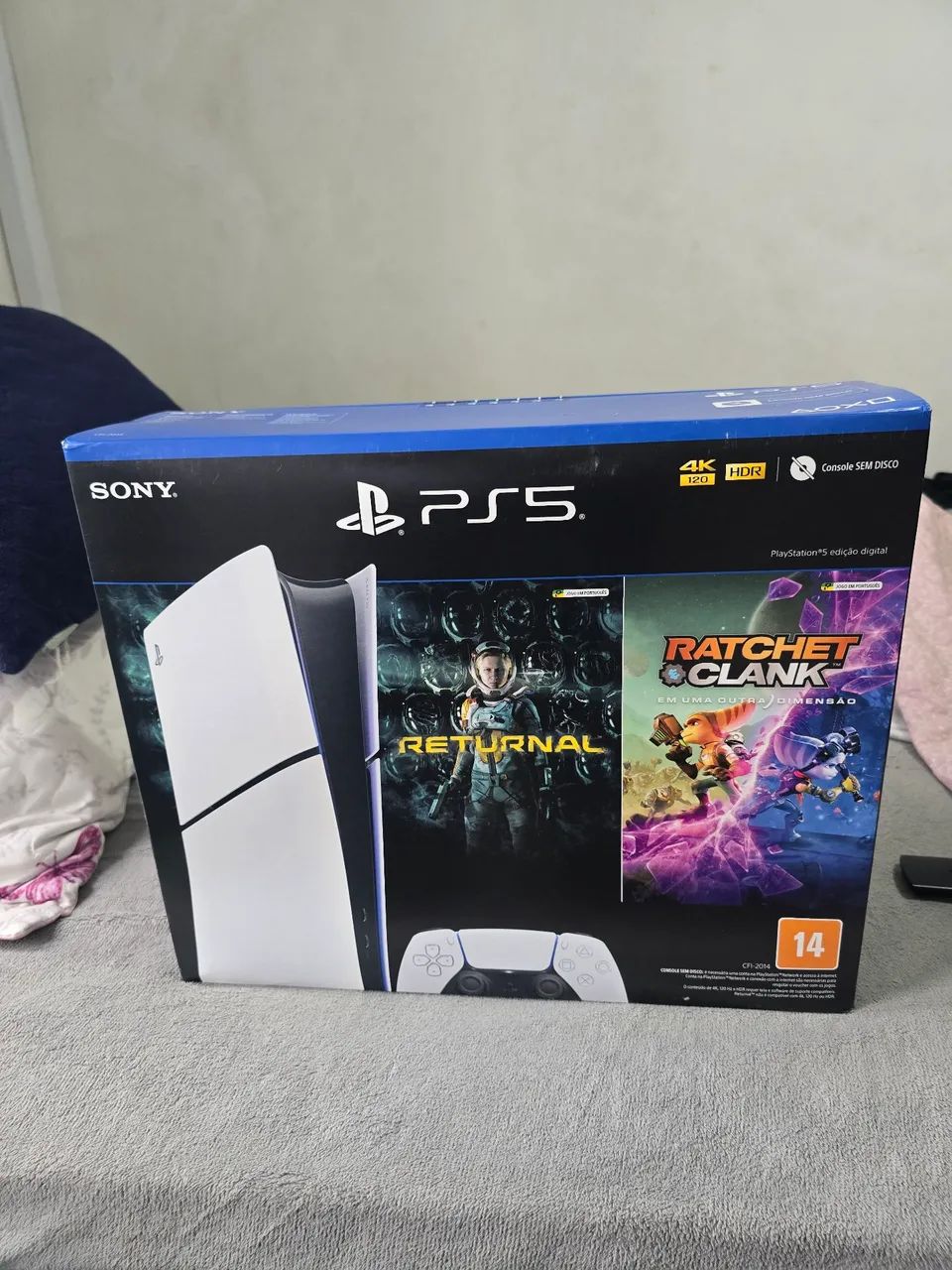 PS5 + 2 Controles + base de carregamento.  - Foto 5