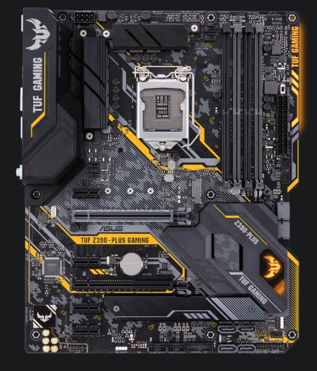 Placa-mãe ASUS TUF Gaming Z390-Plus LGA 1151 - Excelente estado como nova