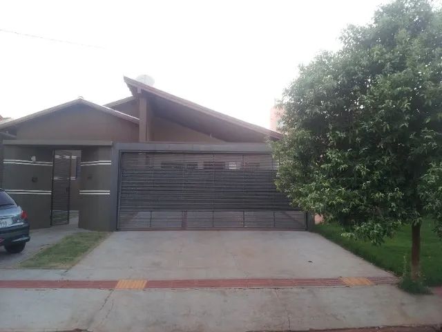 Casa no Parque Alvorada em Dourados (MS), 3 quartos