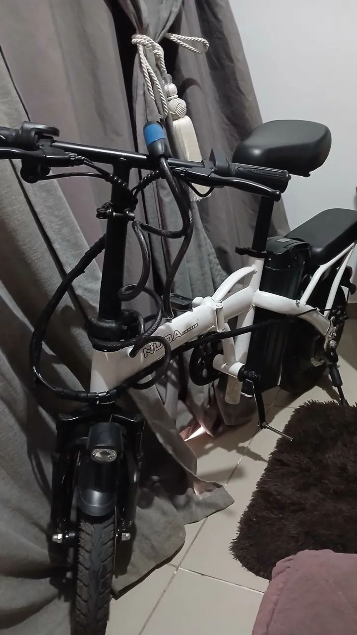 Bicicleta elétrica roda 2 km  - Foto 4