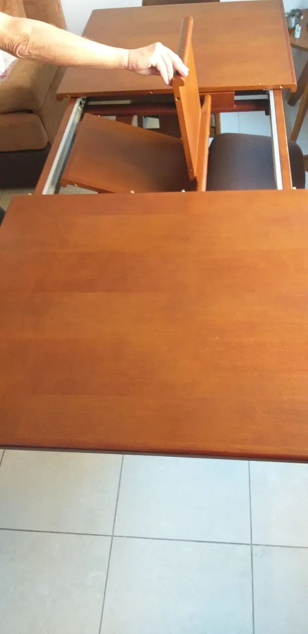 Mesa de jantar extensível - Foto 2