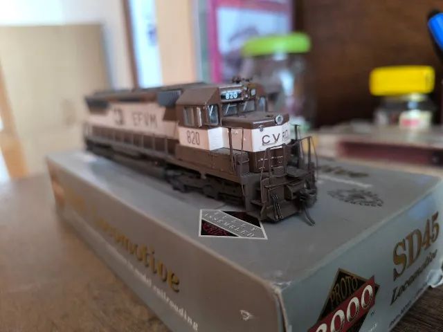 LOCOMOTIVA HO SD45 EFVM  - PROTO 2000 - Foto 4