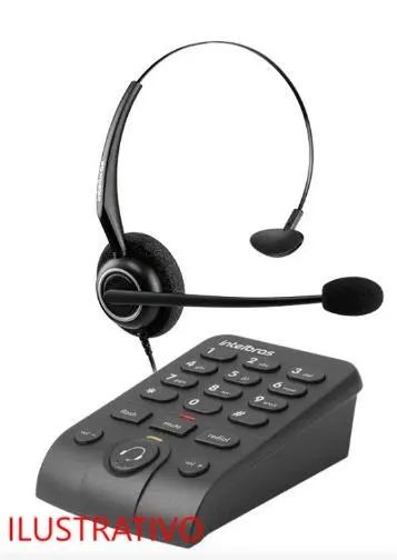 Telefone Headset Intelbras USADOS - Foto 2