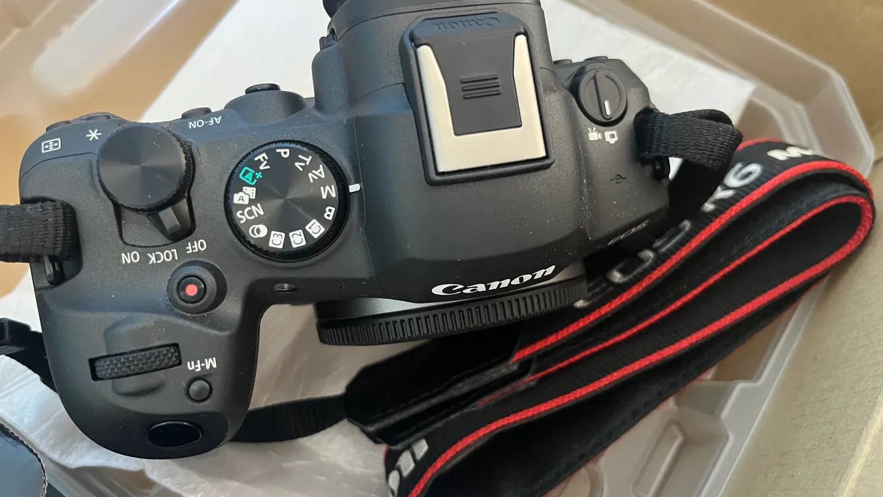 Câmera Cânon RF R6 Mark II - Praticamente Nova - Foto 4