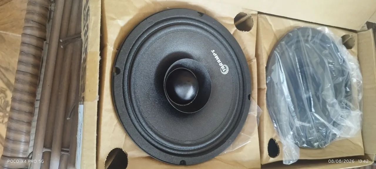 Par de auto falantes 6 polegadas Taramps fh300 - Foto 2