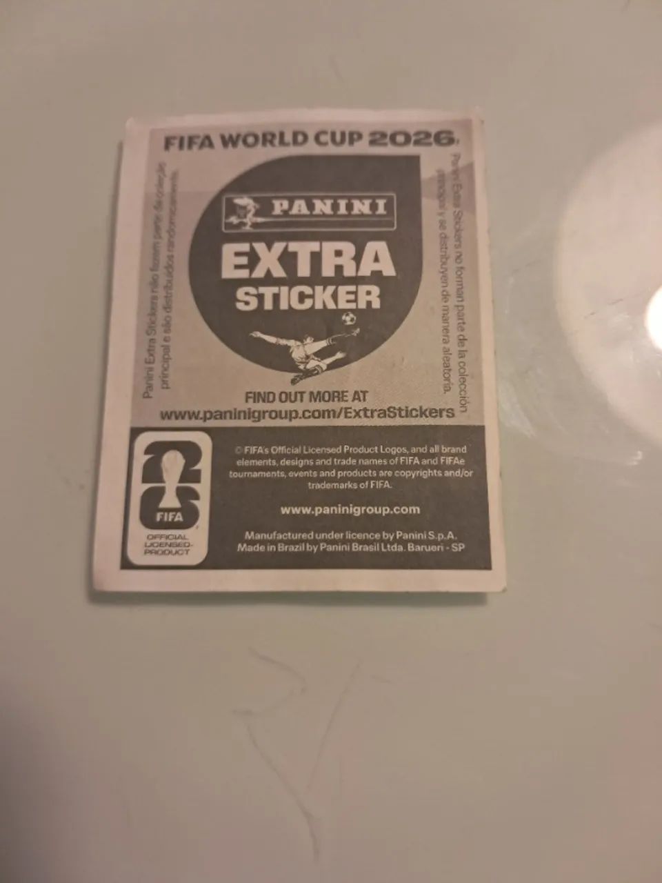 Figurinha Extra sticker do salah prat - Foto 2