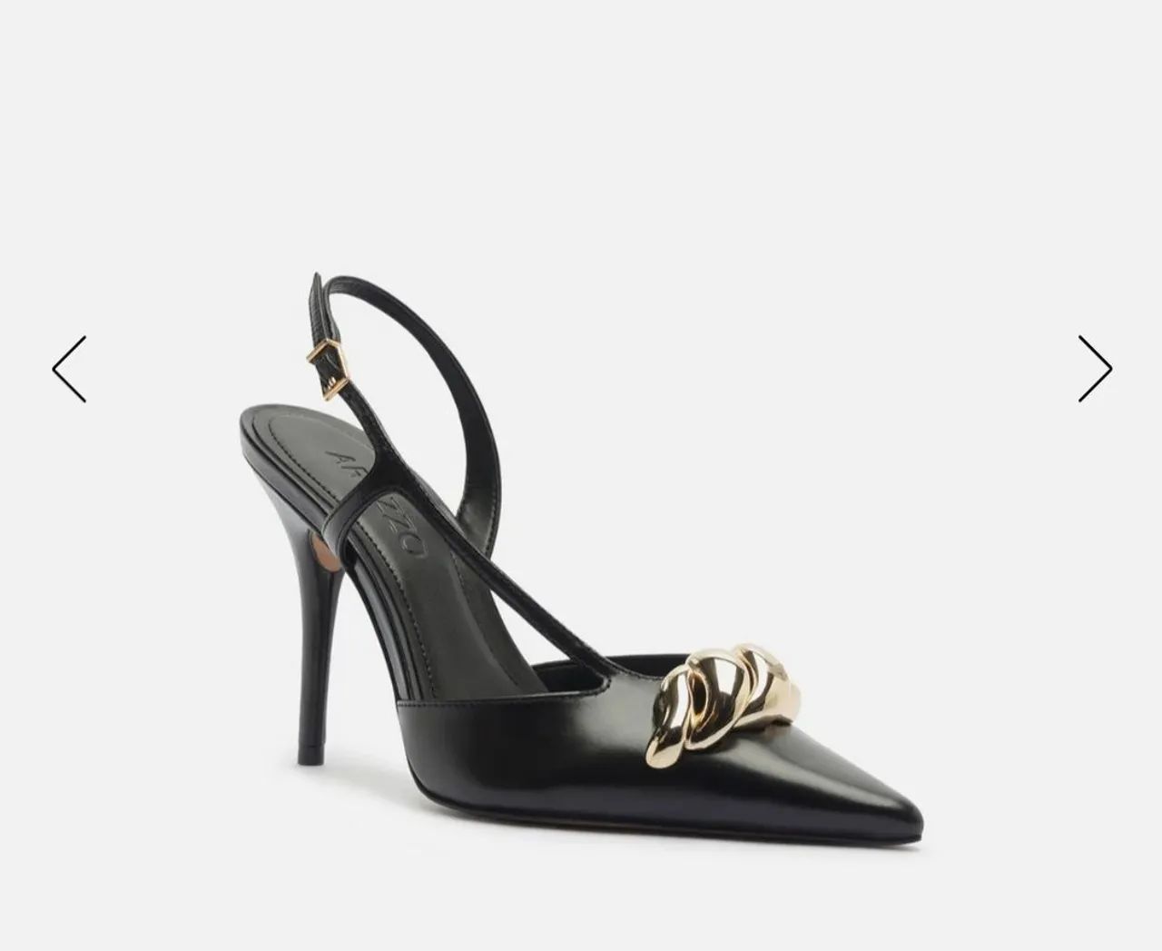 Scarpin preto AREZZO - Foto 3