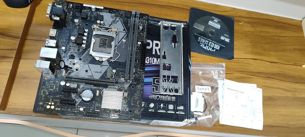 Placa mãe Asus Prime H310M-E - Foto 5