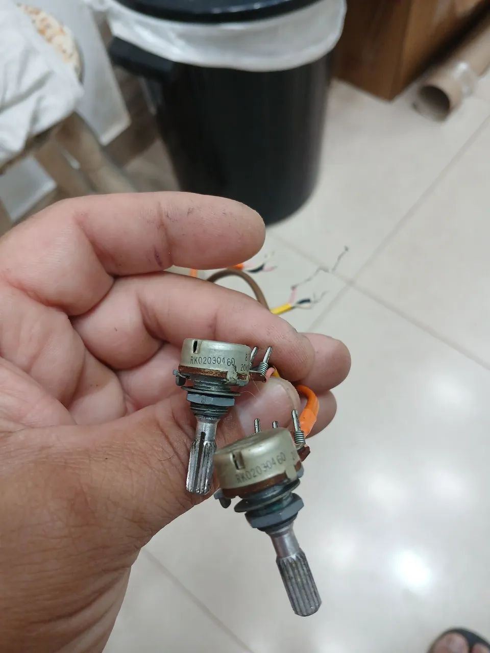 Potenciômetros nivel de gravação marantz model 5000 - Foto 4