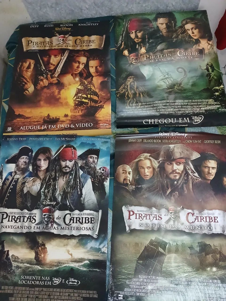 Piratas do caribe Quadrilogia pôster  - Foto 5