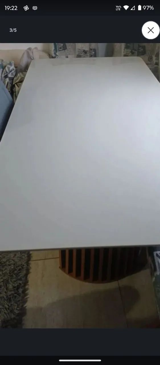 Mesa de 6 cadeiras vem que tem preço. - Foto 3