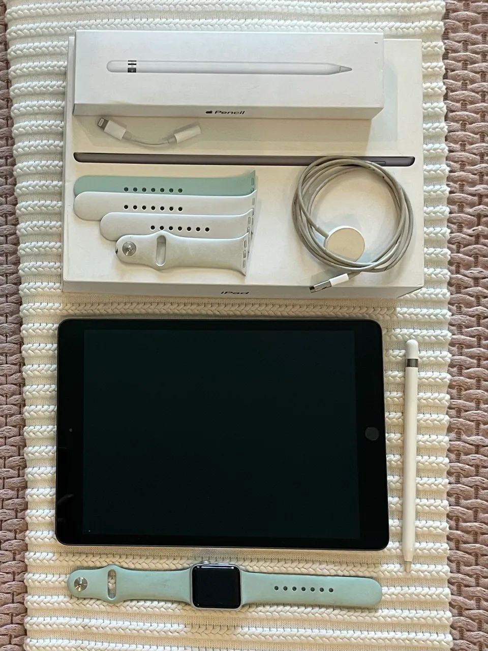 KIT APPLE ? iPad 8ª Geração + Apple Pencil + Apple Watch SE 3 