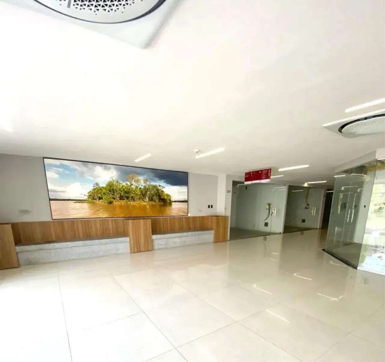 Alugo Sala Comercial no Ed. Porto Quality - 50m2 - com acabamento - Foto 3