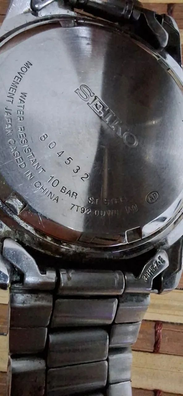 RELOGIO CHRONOGRAPH 804532 100m -made japan/ - Foto 3