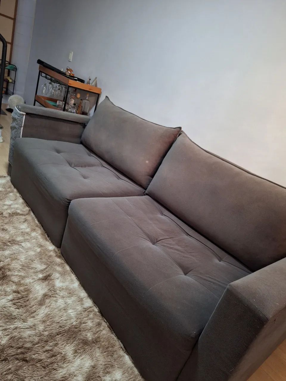 Doação - Sofá 3 lugares - Foto 5