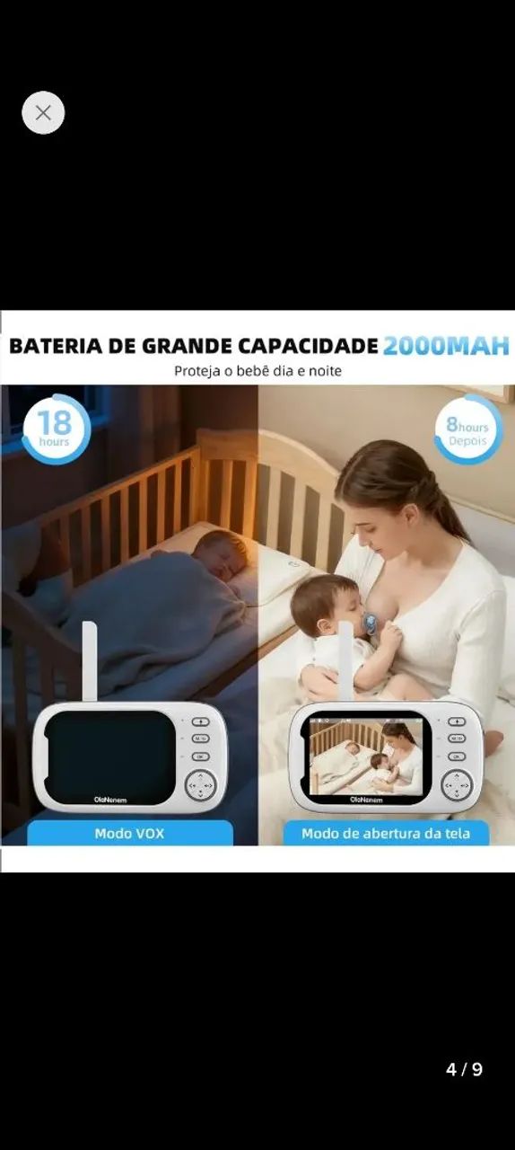 Babá eletrônica  - Foto 2