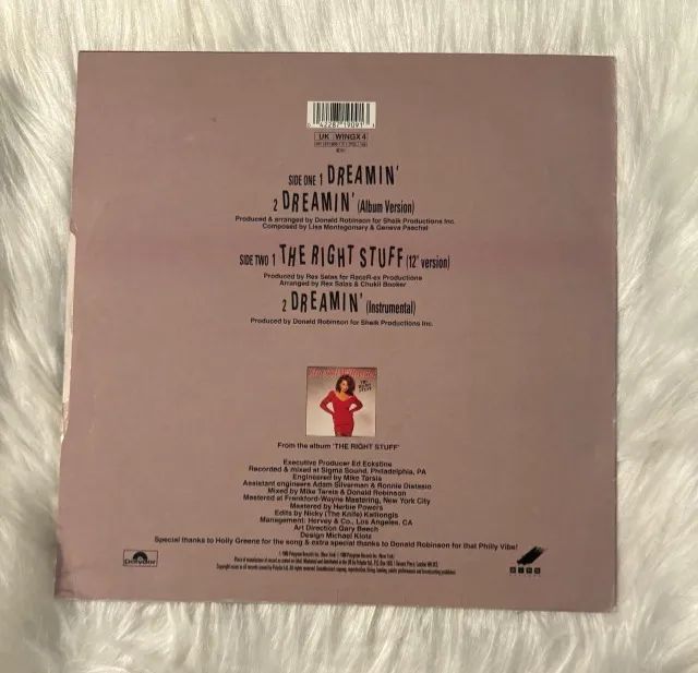 Vinil Single 12'' Vanessa Williams - Dreamin' - Foto 2