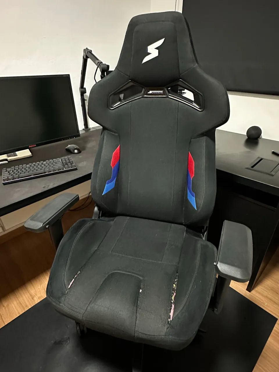 Cadeira Gamer SuperFrame Carbon, Reclinável, Tecido, 4D - Foto 3