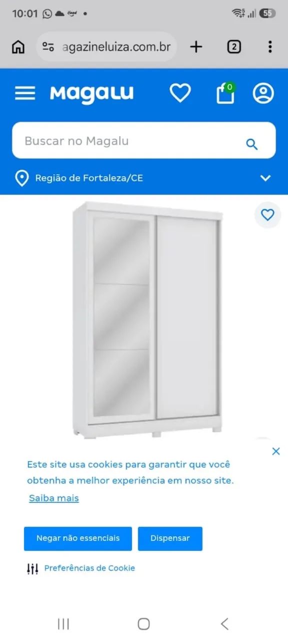 Guarda Roupa de Solteiro - Foto 2