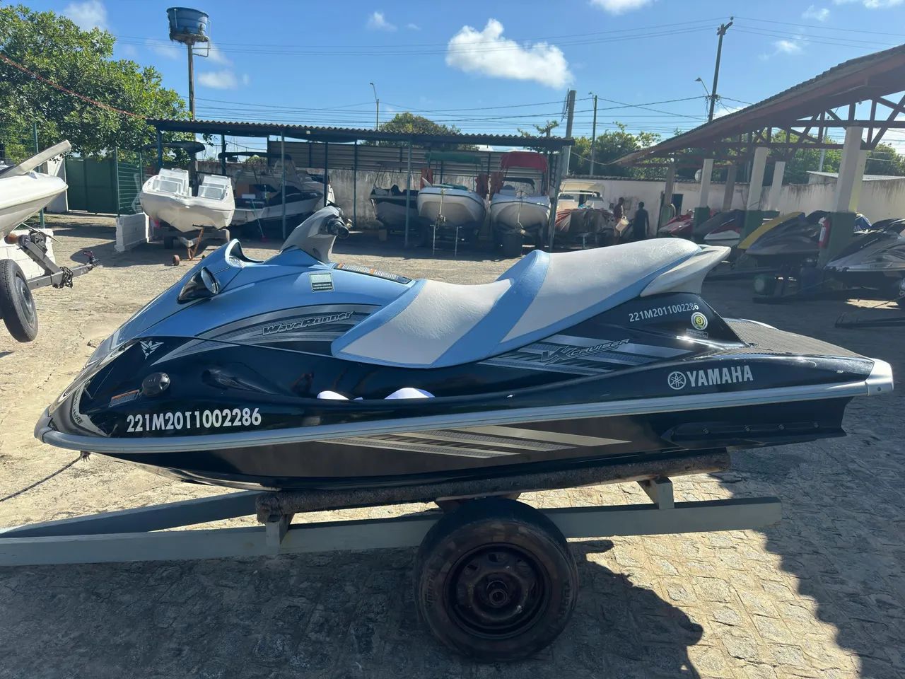 Yamaha VX 1100 + Carroça de encalhe - Foto 4